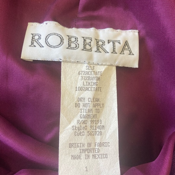 NWT Roberta Iridescent Prom Dress - Picture 9 of 14